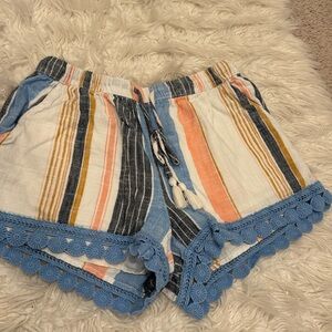 Aerie stripped shorts